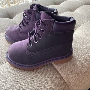 Timberland size 6‎ Purple Kids Boots